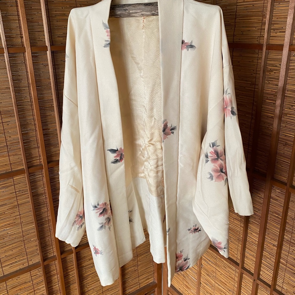 Japanese Silk Kimono cover